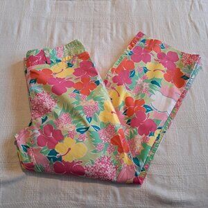 Lilly Pulitzer women's White Label size 0 capri pants